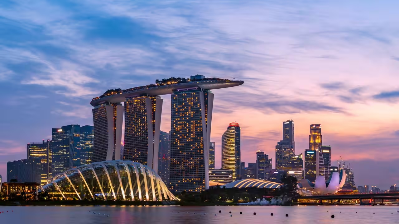 Singapore background